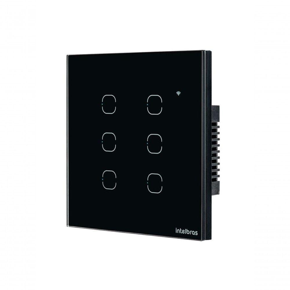 Interruptor Smart Touch Intelbras Wifi Preto - 2