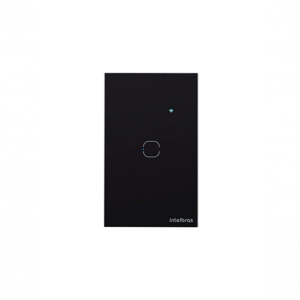 Interruptor Inteligente Touch Wi-fi 1 Tecla Preto Ews 1001 4850014 - 1