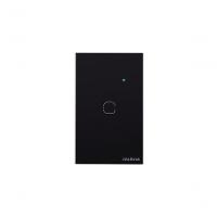 Interruptor Inteligente Touch Wi-fi 1 Tecla Preto Ews 1001 4850014 - 1