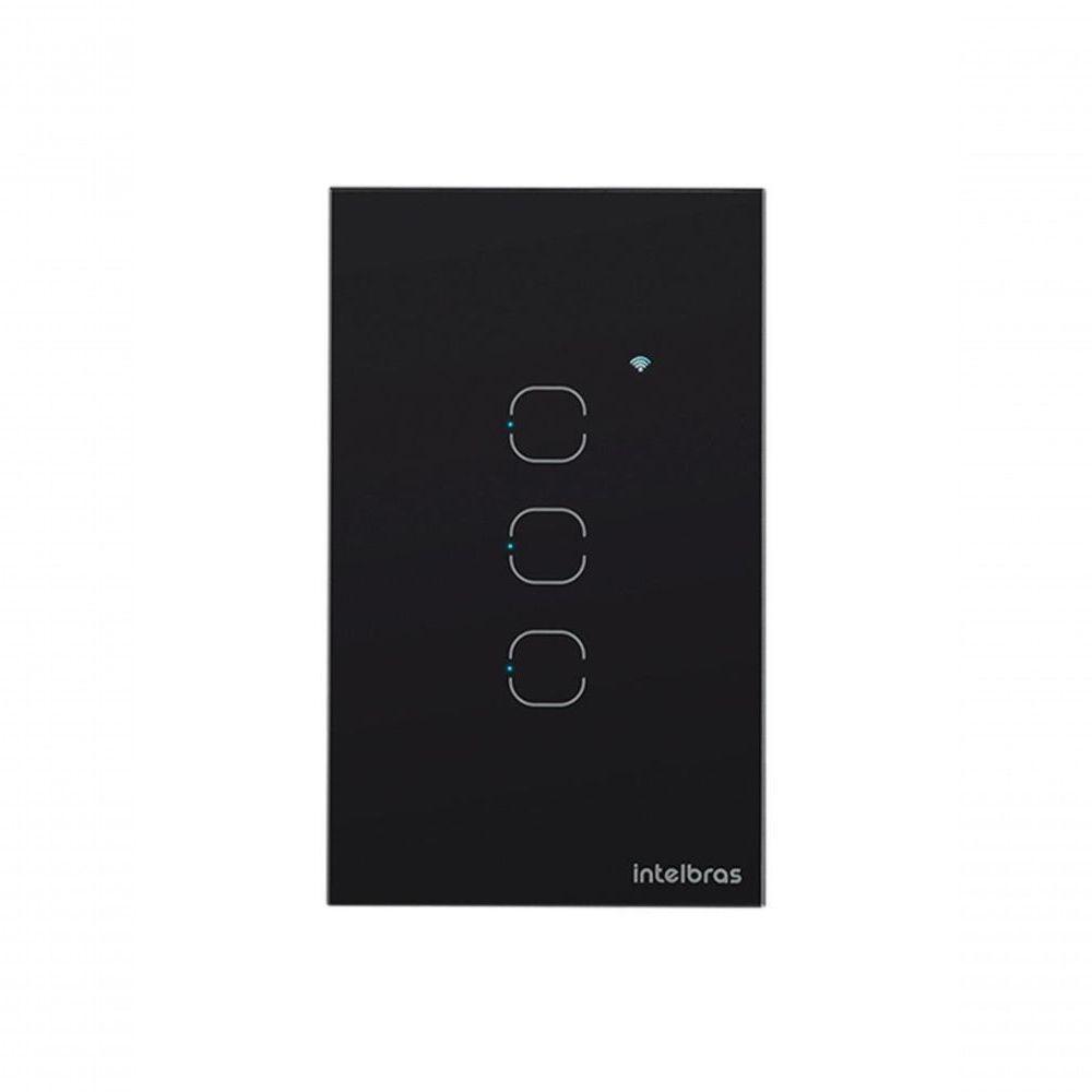 Interruptor Smart Touch Intelbras Ews1003 Wi-fi Com 3 Teclas - 1