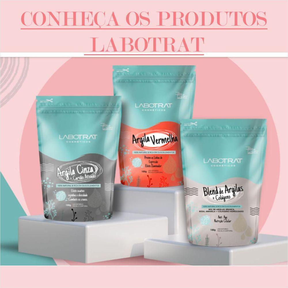 Labotrat Argila Cinza C- Carvão Ativado 100g - 6