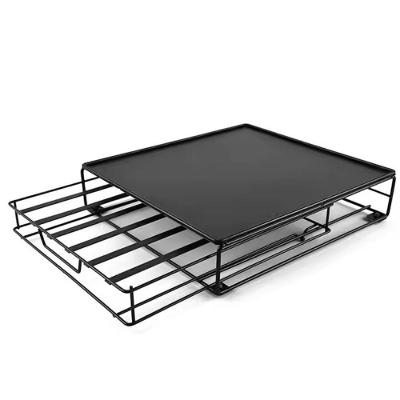 Suporte Porta Cápsulas Com Gaveta – Base Para Cafeteira Universal Nespresso 40 Unidades
