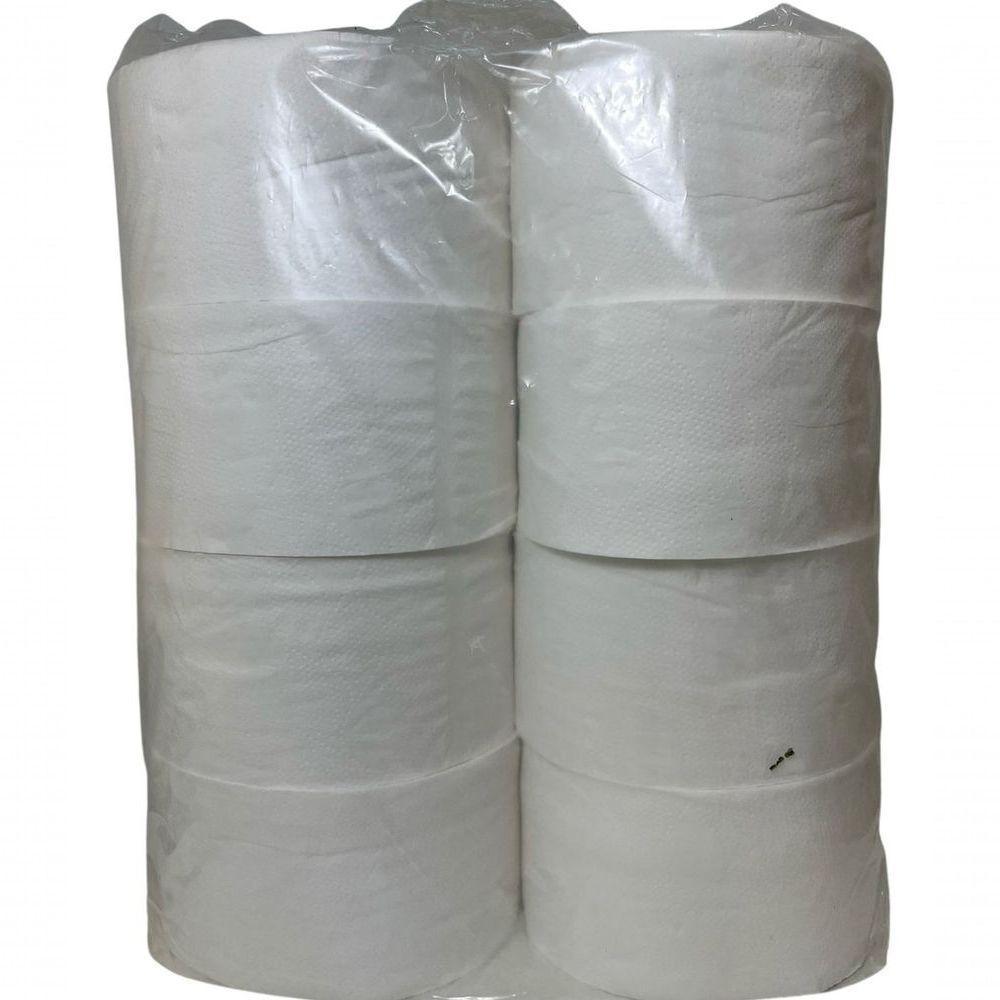 Papel Higiênico Rolão Brc 300 M 8 Rol Celulose Sofisticação - 4