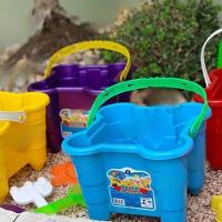 Balde Areia Praia Castelo 08 Acessórios 10 Pç Rei Do Balde - 3