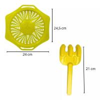 Balde Areia Praia Castelo 08 Acessórios 10 Pç Rei Do Balde - 5