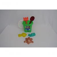 Kit Balde Areia Praia Quadrado Acessórios 09 Rei Do Balde - 3