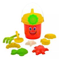 Baldinho De Praia Areia Regador Moldes Div 9 Pç Rei Do Balde