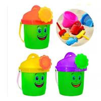 Baldinho De Praia Areia Regador Moldes Div 9 Pç Rei Do Balde - 6