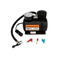 Mini Compressor Bomba De Ar Veicular Portátil Manômetro 12V - 2