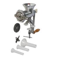 Moedor De Carne N 10 + Jogo De Funil Para Fazer Linguiça - 2