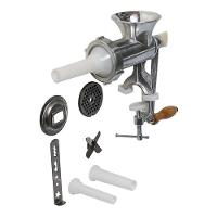 Moedor De Carne N 10 + Jogo De Funil Para Fazer Linguiça - 6