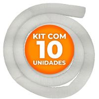 Tubo Isolante Blindado 1/4 - Barra Com 2 Metros 10 Unidades - 2