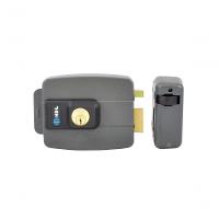 Fechadura Eletrica Hdl C-90 Dupla Cinza - 1