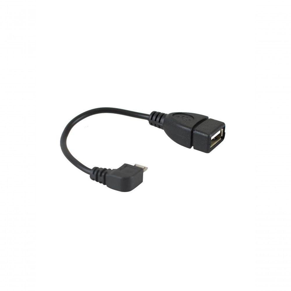 Cabo Otg Evus C-076 Micro Usb X Usb 2.0 15cm - 1