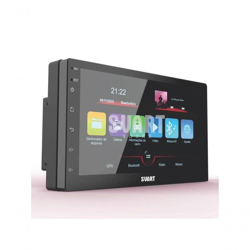 Cental Multimidia Svart S700 7 Com Carplay E Android - 1