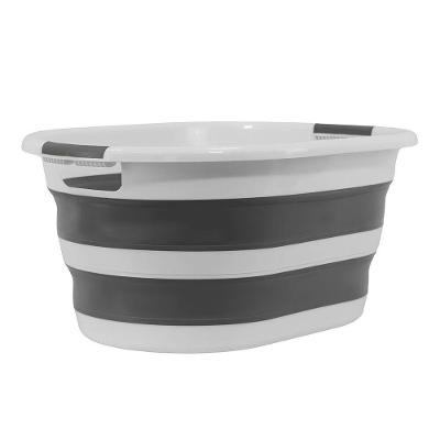 Cesto Retrátil Para Roupas 37l - Organização Prática E Elegante Para Sua Casa E Viagens