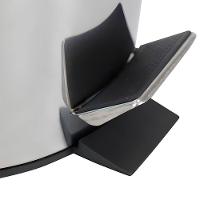 Lixeira Redonda Em Inox 8l Com Pedal E Cesto Removível – Estilo E Praticidade Para O Lar