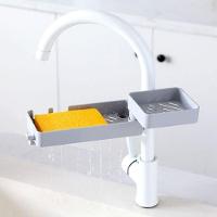 Suporte Para Organização De Louças Com Varal Embutido E Design Dobrável Para Cozinha - 1