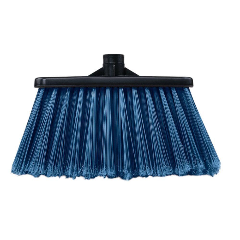 Vassoura Versátil De Nylon 19cm Com Cabo De Madeira 1,20m - Qualidade Nobre - 4