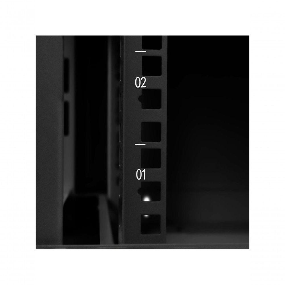 Rack Mini 19 Evus Ev-dw6412 12u X 600 X 450mm De Parede... - 9