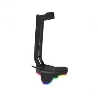 Suporte Para Headset Fortrek Vickers Rgb Preto - 1
