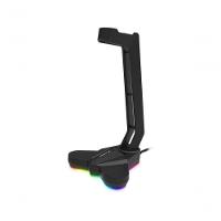 Suporte Para Headset Fortrek Vickers Rgb Preto - 2