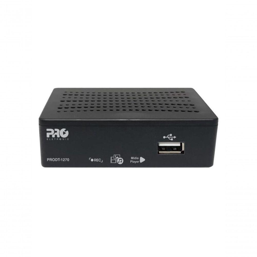 Mini Conversor Digital De Tv - Prodt-1270 - 1