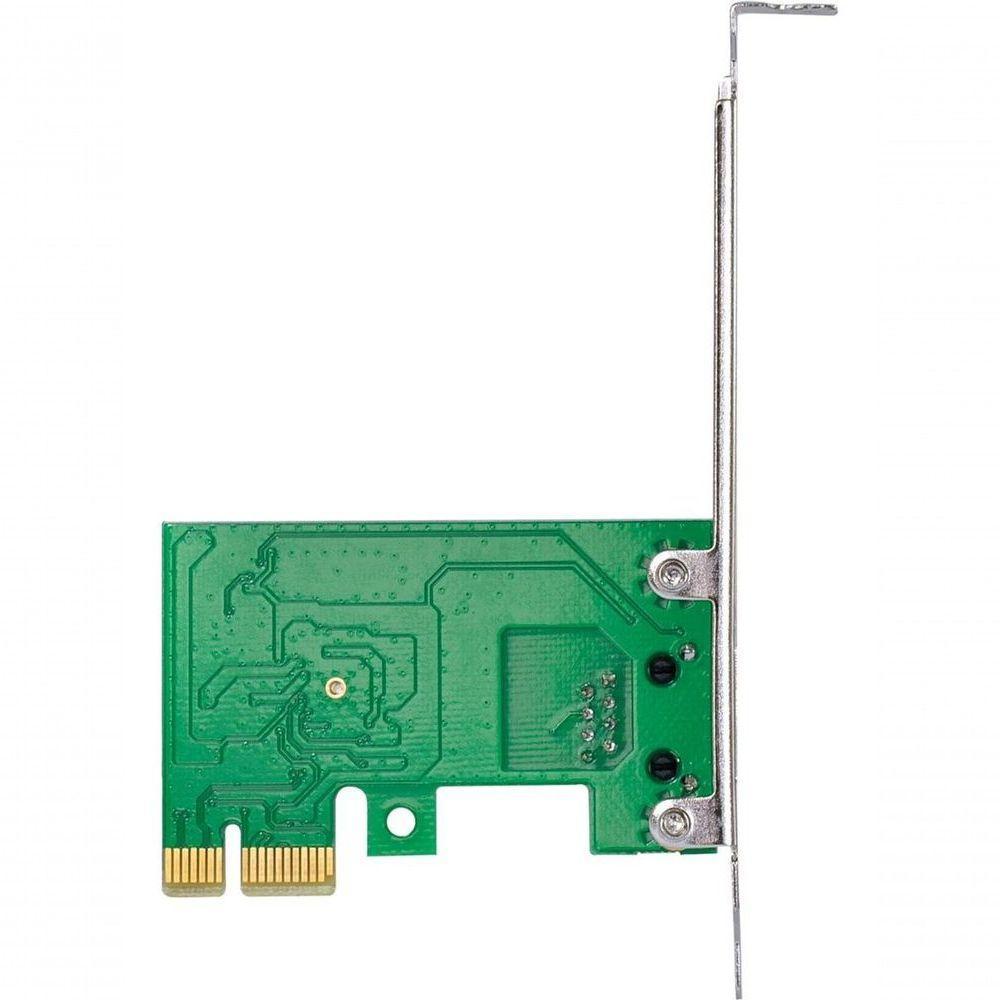 Placa De Rede 10-100-1000 Pci-e Prv1000e Com Suporte Low Profile - 4