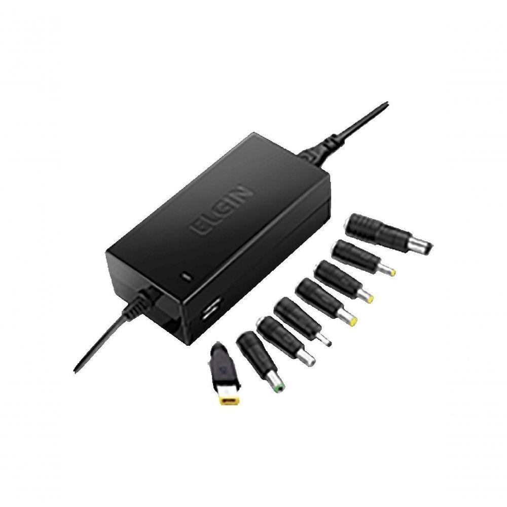 Fonte Universal Para Notebook 90w Com 9 Adaptadores - 1