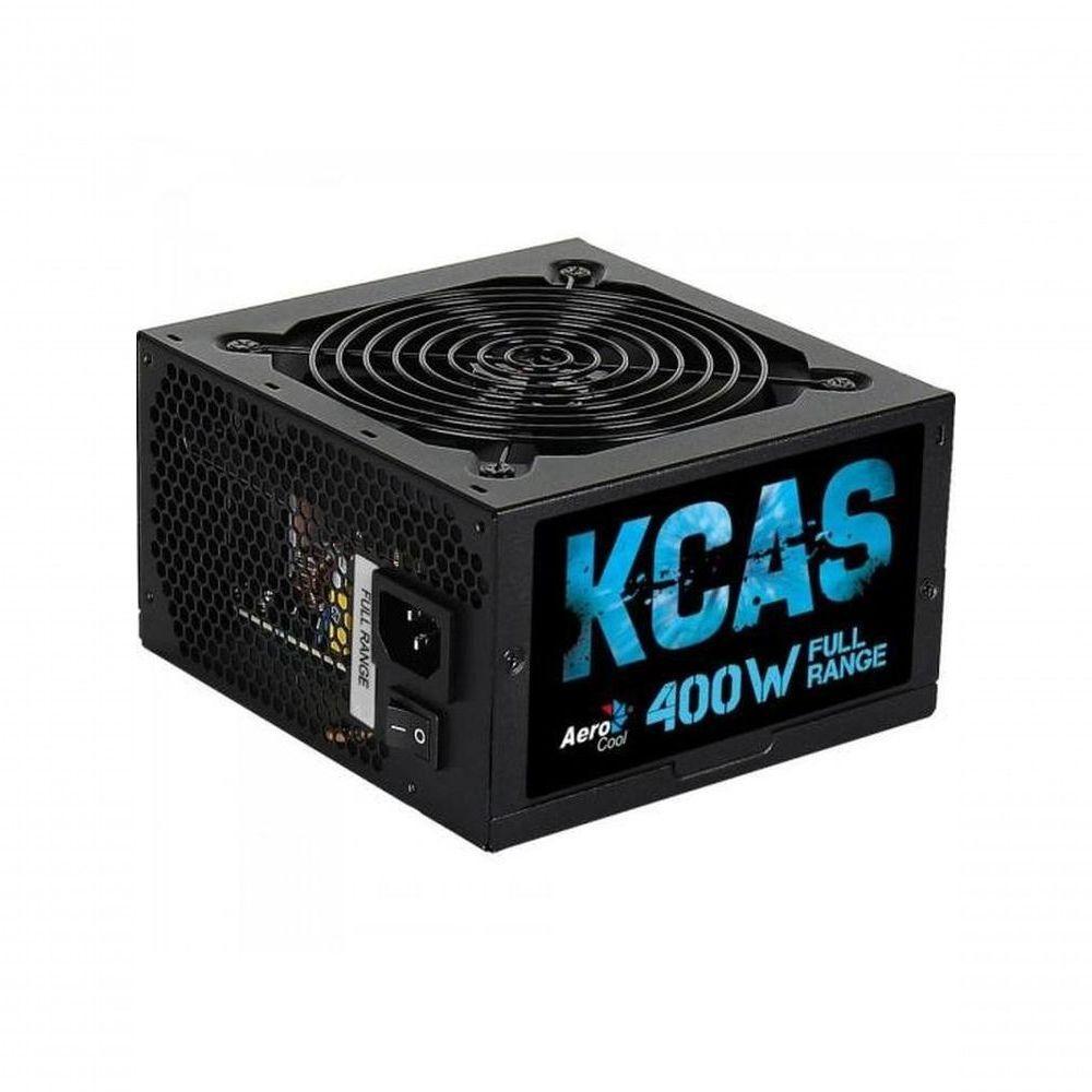Fonte Gamer Atx Aerocool Kcas 400w 80 Plus Full Range Apfc - 1