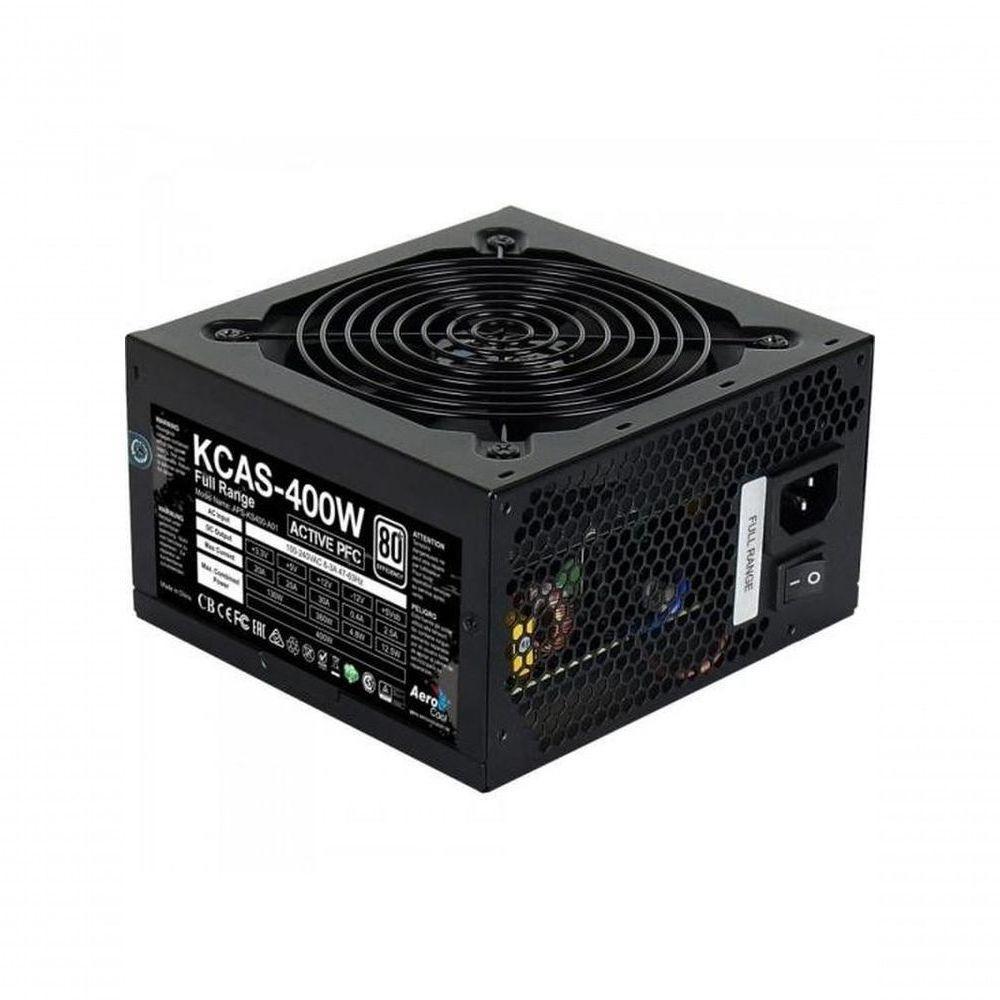 Fonte Gamer Atx Aerocool Kcas 400w 80 Plus Full Range Apfc - 2