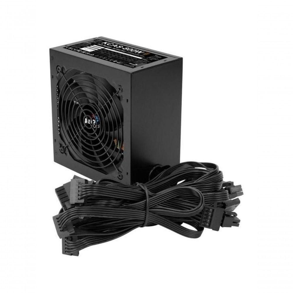 Fonte Gamer Atx Aerocool Kcas 800w 80 Plus Full Range Apfc - 4