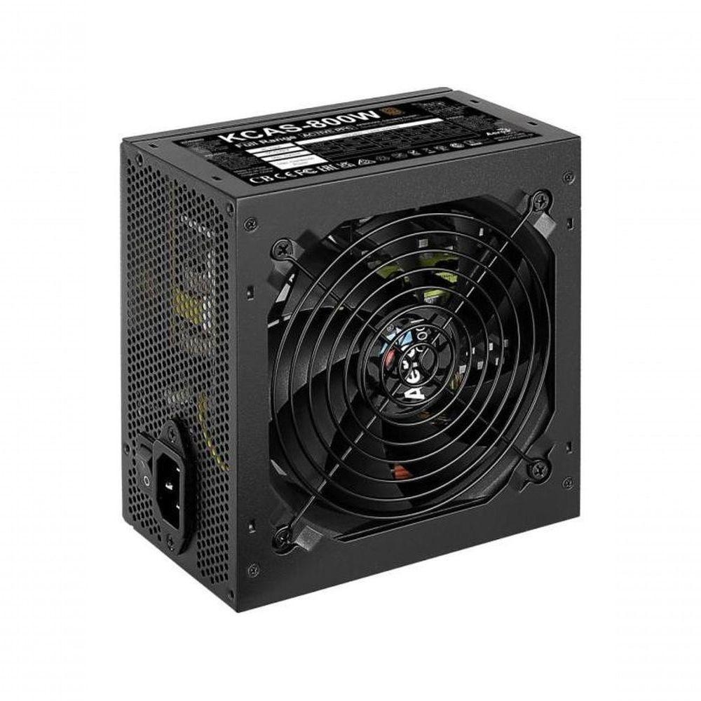Fonte Gamer Atx Aerocool Kcas 800w 80 Plus Full Range Apfc - 7