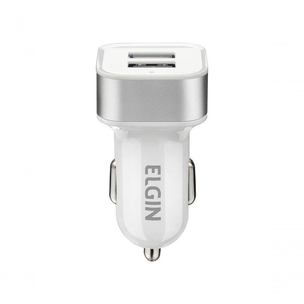 Carregador Veicular Automotivo 12v Com 2 Saídas Usb 5v 2.1a - 4
