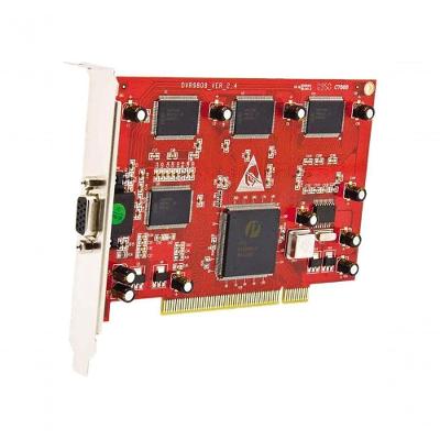 Kit Placa Dvr Seykon Pci Sk-9808 8 Canais Real Time
