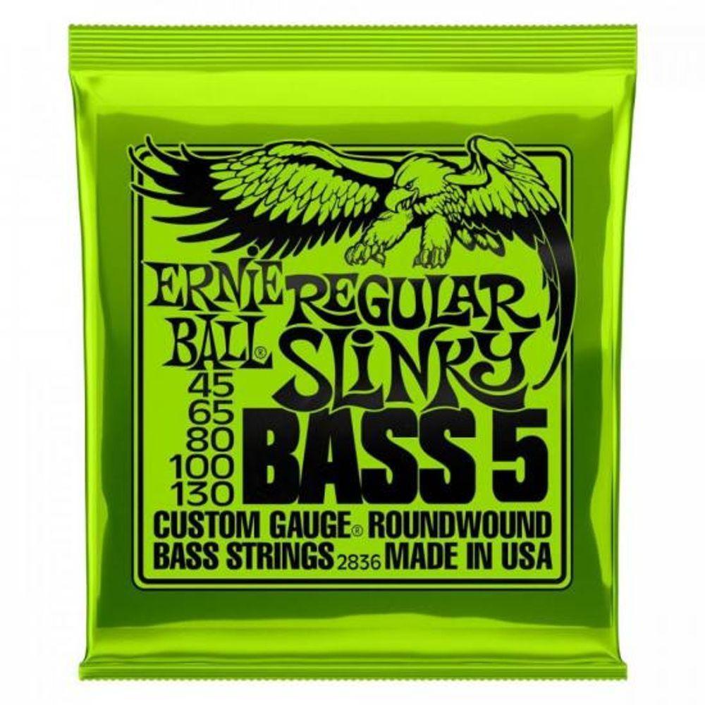 Encordoamento Para Contrabaixo Niquel .045 Regular Slinky Ernie Ball [f002] - 1