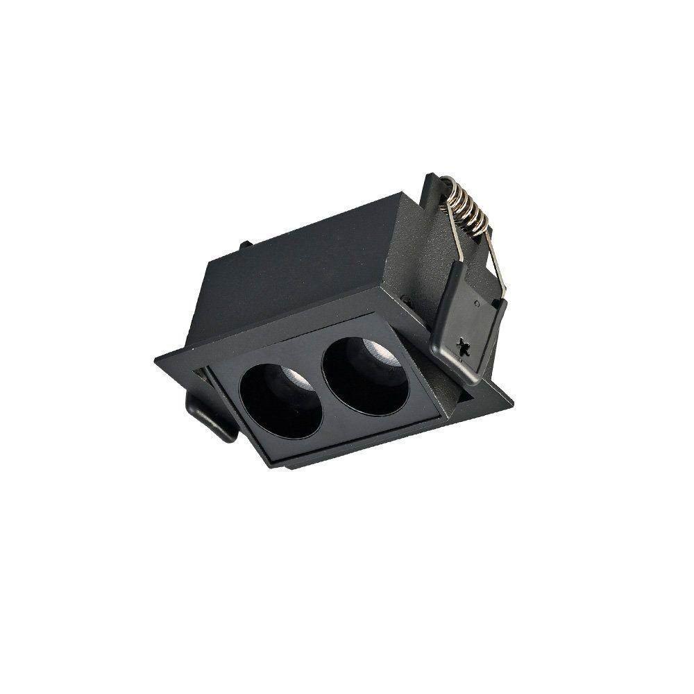 Spot De Embutir Nordecor Downlight Powerus Led Direcionável Alto Irc 90 4w Bivolt Preto 4000k - 1