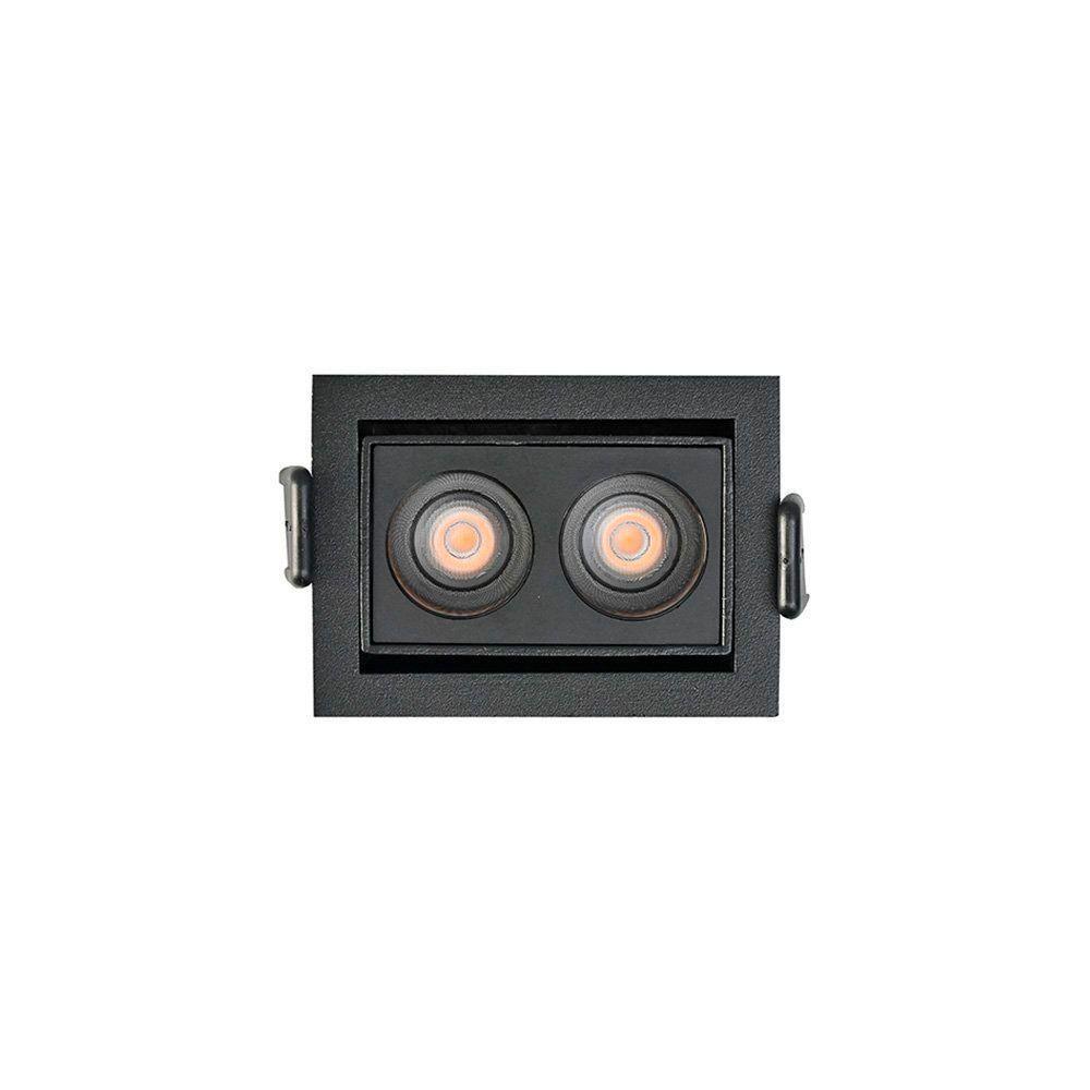 Spot De Embutir Nordecor Downlight Powerus Led Direcionável Alto Irc 90 4w Bivolt Preto 4000k - 3