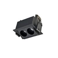 Spot De Embutir Nordecor Downlight Powerus Led Direcionável Alto Irc 90 4w Bivolt Preto 4000k - 1