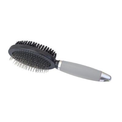 Escova Dupla Para Animais - Perfeita Para Desembaraçar E Remover Nós Do Pelo