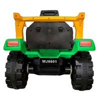 Trator Com Caçamba Carro Elétrico 12V Bang Toys Truck Verde - 4