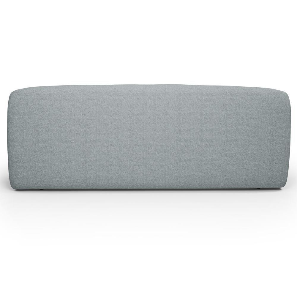 Sofá 2 Lugares Orgânico Para Sala De Estar Living 170cm Heidy F04 Linho Cinza - Lyam Decor - 7