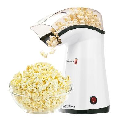 Pipoqueira Elétrica Britânia Pop Time 2L 1000W Branco 220V com Tampa Dosadora