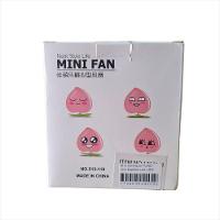 Mini Ventilador Portátil Com Espelho Led Usb|