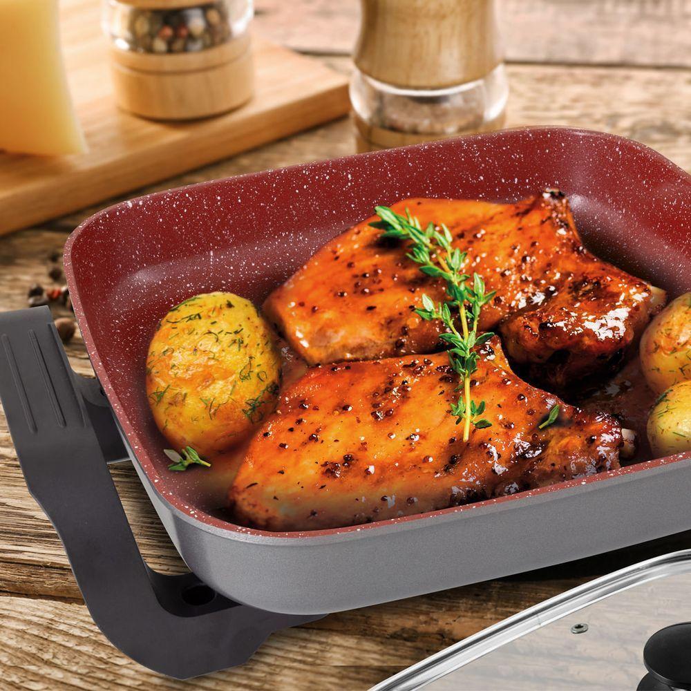 Panela Elétrica Britânia Multifunções  Redstone 3,5L 110V - 6