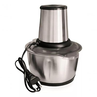 Processador de Alimentos Elétrico Tienda Online Inox com 4 Lâminas 2 Velocidades 850W Prata 220V