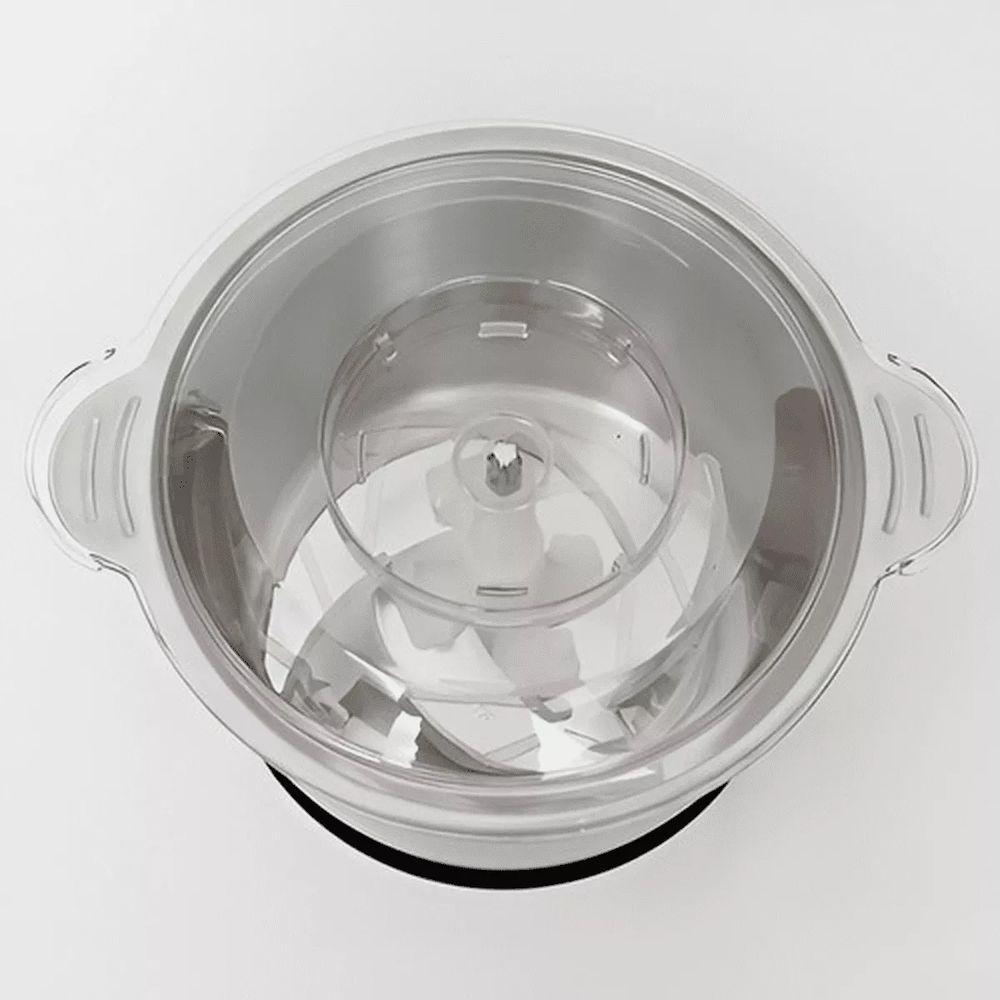 Processador Moedor Alimentos Elétrico Inox Com 4 Lâminas 2L 110V - 5