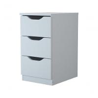 Gaveteiro Com 3 Gavetas Multivisão Branco - 1