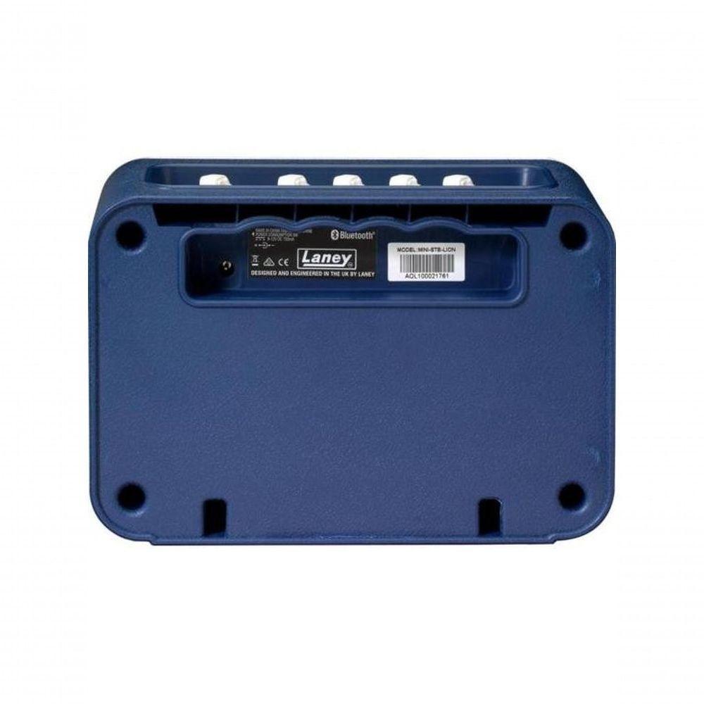 Mini Amplificador Para Guitarra Laney Mini-st-lion-2 Azul - 4