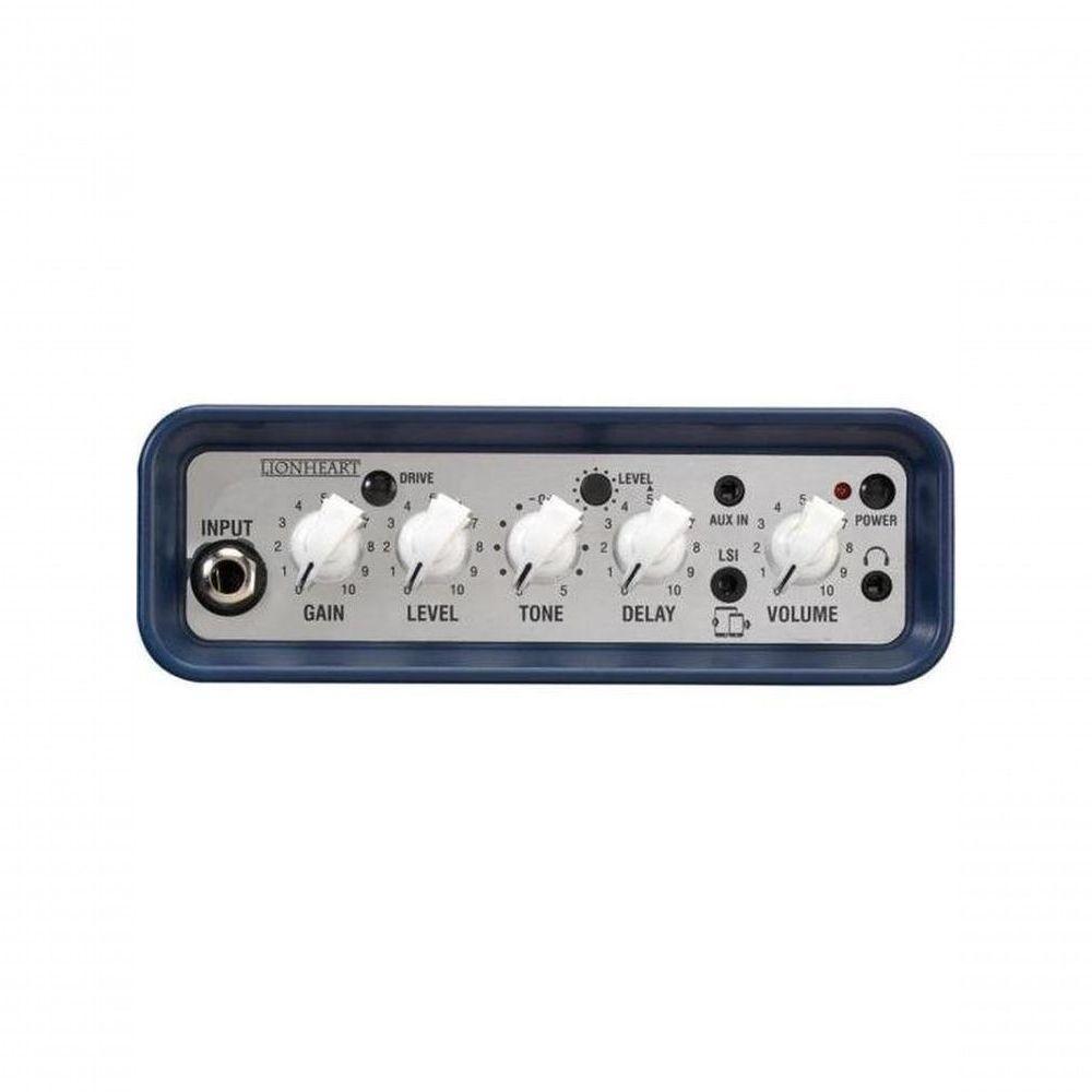 Mini Amplificador Para Guitarra Laney Mini-st-lion-2 Azul - 6